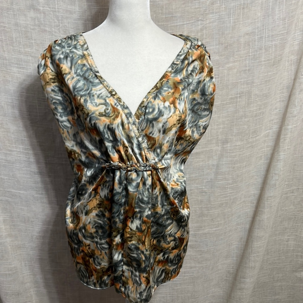 Talbots sleeveless blouse